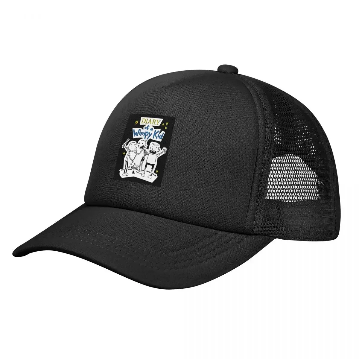 Diary Of A Wimpy Kid Wimpy Kid Group Mesh Baseball Caps Snapback Fashion Baseball Hats Breathable Casual Casquette Outdoor