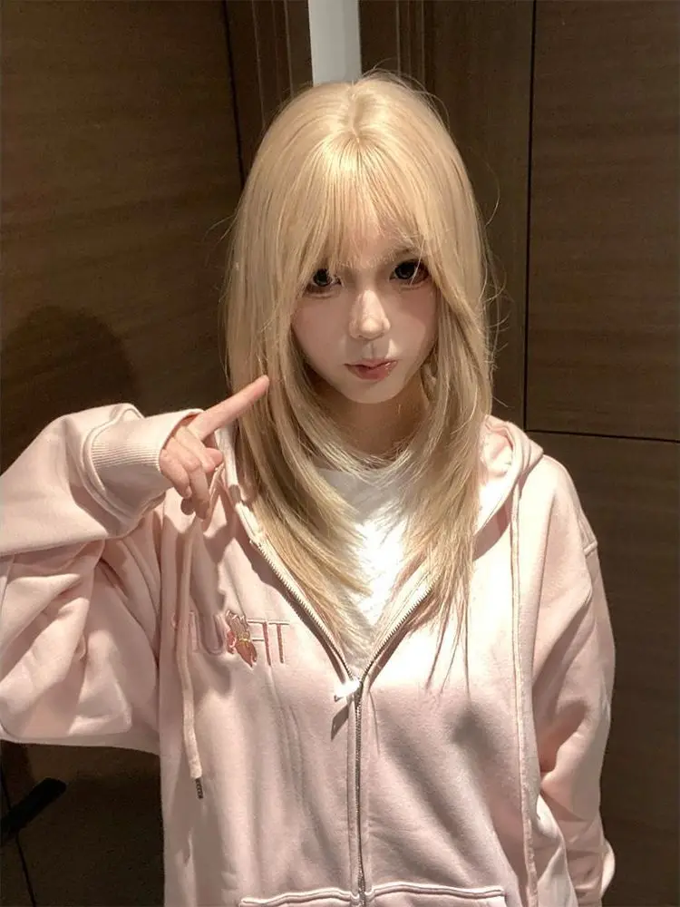 

Onalippa 2021, новинка, универсальная американская уличная толстовка с цветочной вышивкой, женская INS, осенне-зимнее свободное пальто, топ для девочек