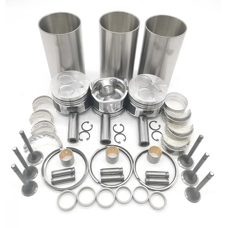 D1105 Overhaul Rebuild Kit Compatible with Kubota 3 Cylinder RTV1100 RTV1100CW9