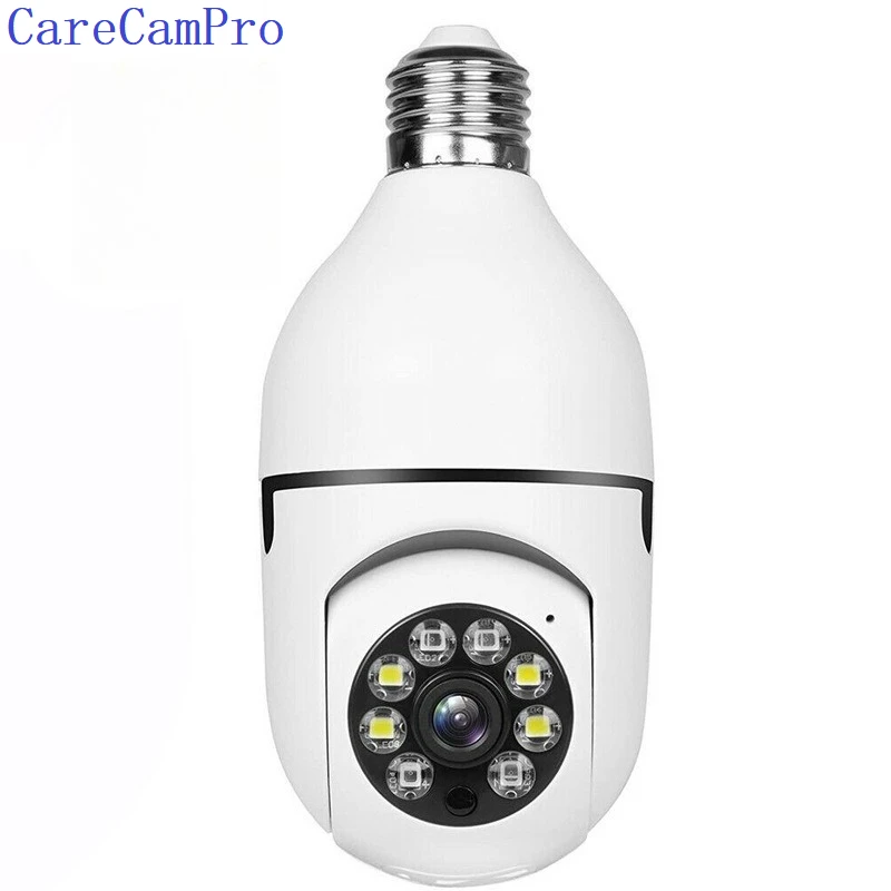 

CARPBABA CareCamPro 1080P Wifi Bulb E27 Surveillance Camera Night Vision 360° Rotating Human Tracking Two-way Talk Smart Home