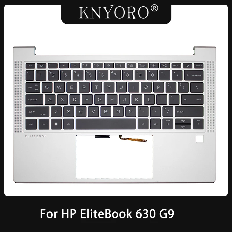 

Оригинальная подсветка для ноутбука HP EliteBook 630 G9, клавиатура US с подсветкой, Упор для рук, замена верхней крышки, искусственная Серебряная оболочка