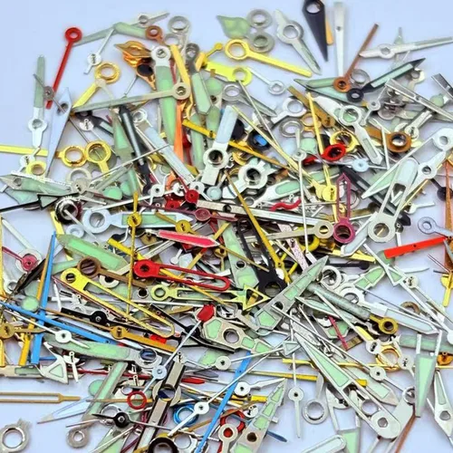 Imagen 2 del producto Puntero mixto hora minuto segundo puntero Steampunk DIY insecto Material hecho a mano paquete manecillas de reloj