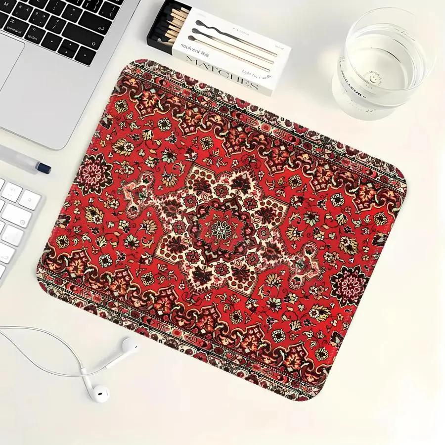 Persian Style Pattern Mouse Pad Keyboard Mouse Pad Game Console Pad Desk accessories Computer Laptop Pad office Pad Waterproof
