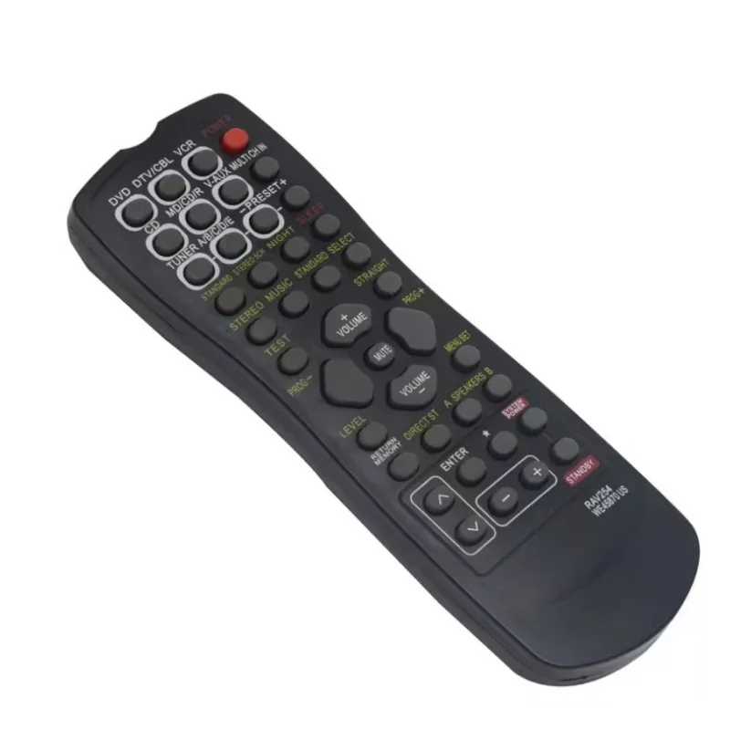 Suitable‑for‑AV‑Receiver Remote RAV254, Compatible RAV22, Fits RX‑V350 RX‑V359 HTR‑5730 Audio Amplifier Replacement Controller