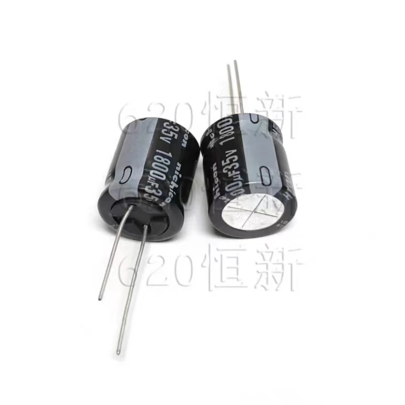 10PCS HE 35V1800UF Volume 18X20MM Nichicon Electrolytic capacitor UHE1V182MHD3 1800UF 35V NEW