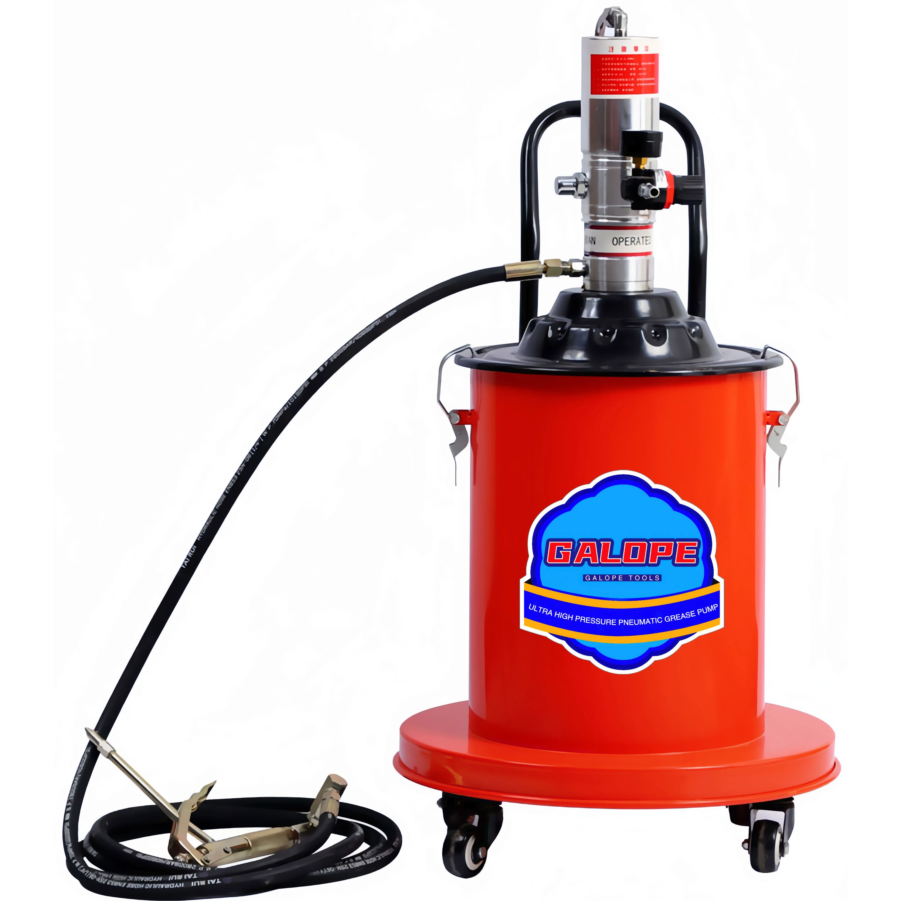 20L Bucket 3 Gallon Air Operated Automatic/ Auto Manual Pneumatic Grease Gun Pumps Air Grease Pump