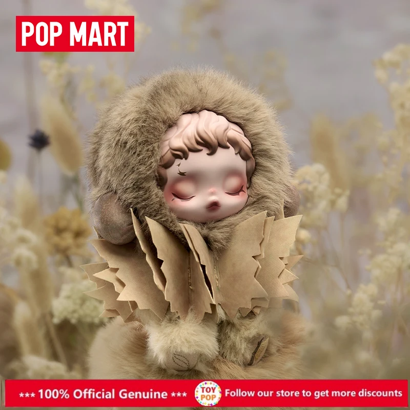 POPMART SKULLPANDA Легкое плетение садовая серия слепая коробка виниловое лицо плюшевые куклы игрушки загадочная коробка аниме фигурка девушка подарки на день рождения