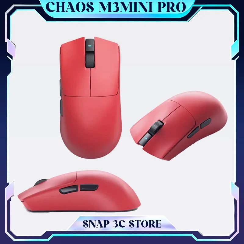 

CHAOS M3mini Pro Wireless Gaming Mouse PAW3395 26K DPI Lightweight Competitive Firmware Mice for Small Hand Gamer FPS CS2 Apex
