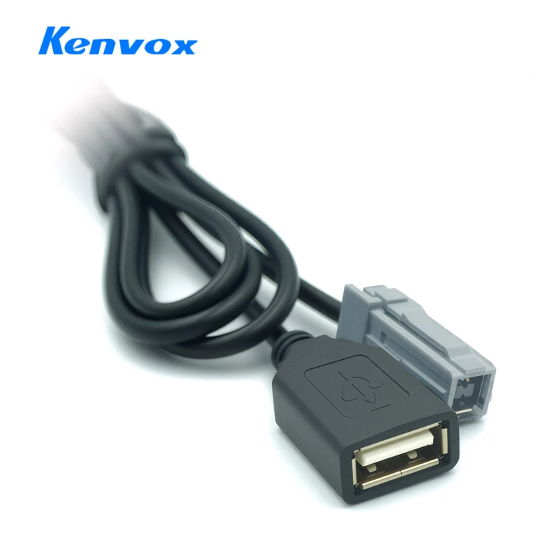 Car USB cable Adapter Conector Audio cable aux INPUT to Media CD player data line For Toyota Camry RAV4 LEXUS 3.5mm aux usb