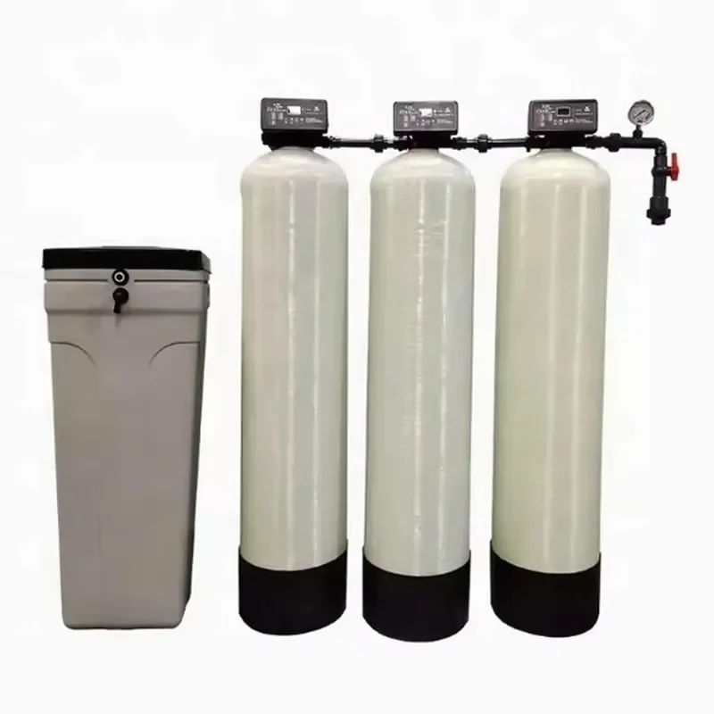 Automatic 1000 Liter Per Hour Water Softener System Equipment Boiler Water Plant Pump Core Components Processed Softened