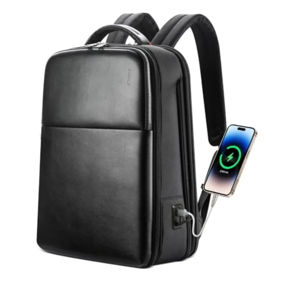 

Рюкзак для ноутбука мужской, деловой, умный, профессиональный, легкий, с USB-зарядкой, для офиса и поездок, компьютерный рюкзак Ex