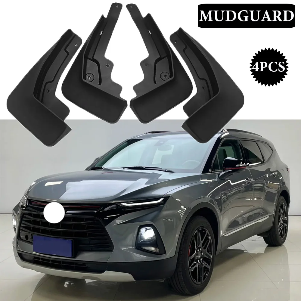 

Car-styling For Chevrolet blazer 2019 2020 2021 Car Mudguard Anti-splash Anti-Fouling Front&Rear Fender Car Accessories 4pcs