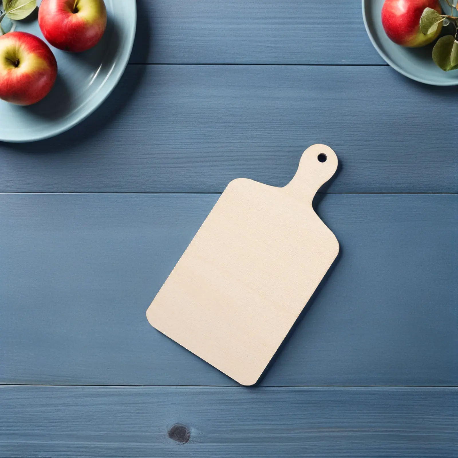 

4Pcs Premium Natural Wood DIY Cutting Boards Smooth Edges Safe for Activity Serving Tray Cheese Bread Fruit Display