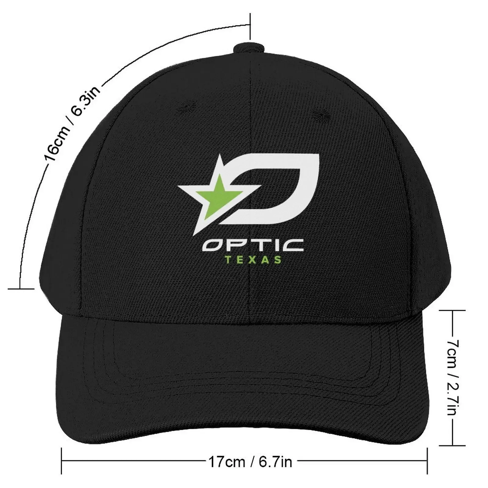 OpTic Texas Logo Baseball Cap Vintage Fashion Beach Sun Hats For Women Men's