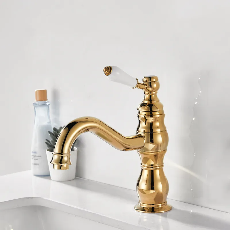 

Basin Faucet Bathroom Single lever Hot and Cold Chrome Classical Mixer Tap Faucet Solid Brass Basin Lavtory Faucet