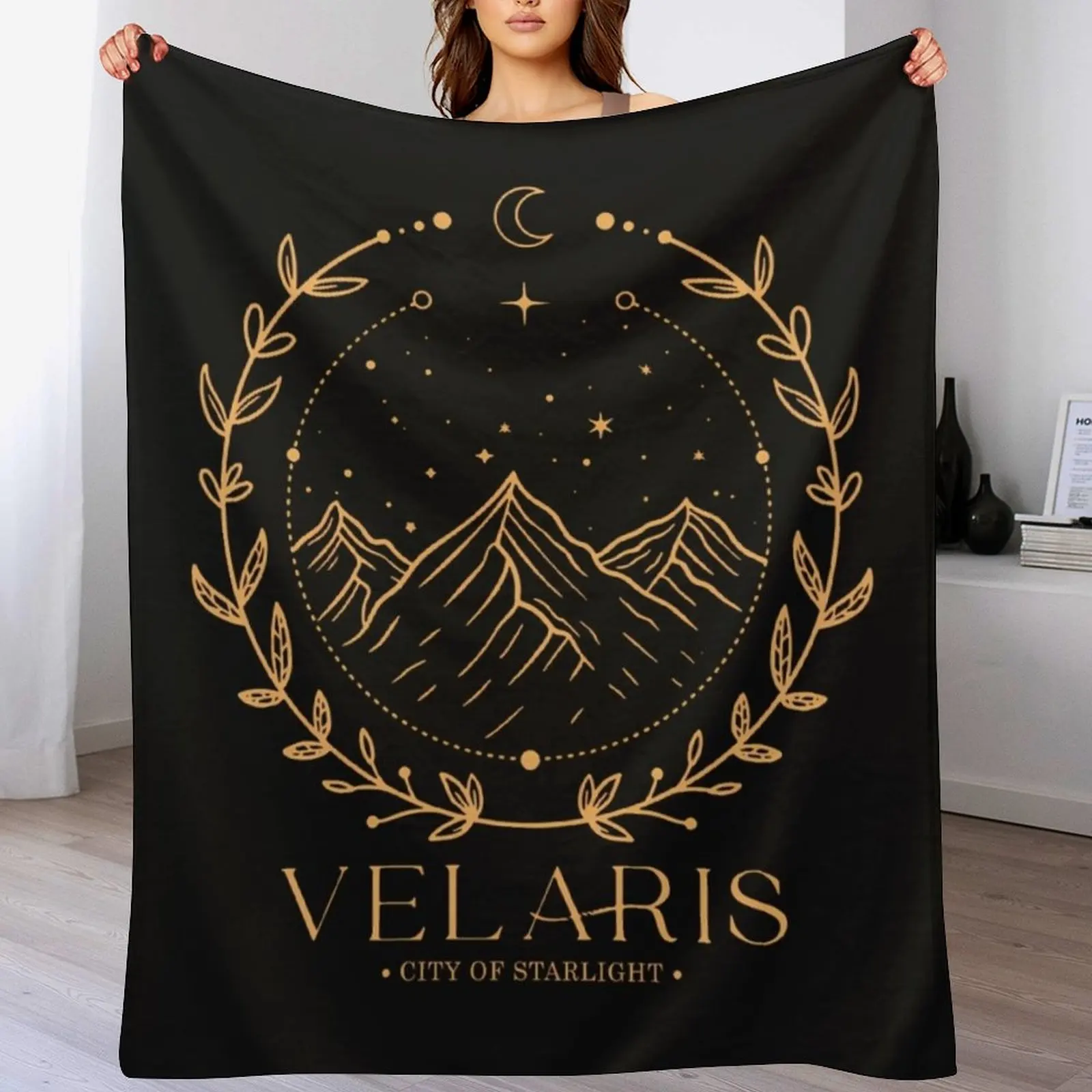 

Acotar Velaris City Of Starlight The Night Court Throw Blanket Luxury St Vintage Designers anime Blankets