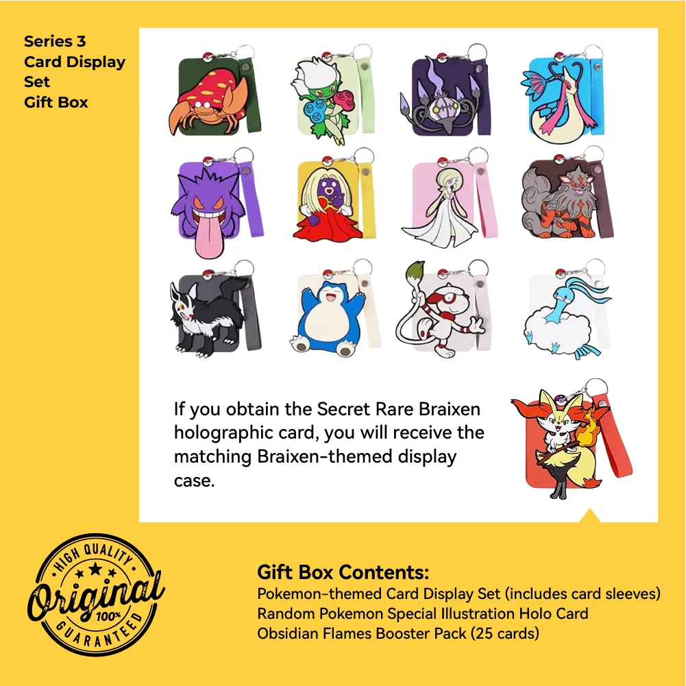 Tarjetas de juego coleccionables originales de Pokémon Scarlet & Violet Gem Pack Vol.2.0 y colección 151 Vol.3.0 Gengar ​   Caja de regalo con juego de exhibición de tarjetas