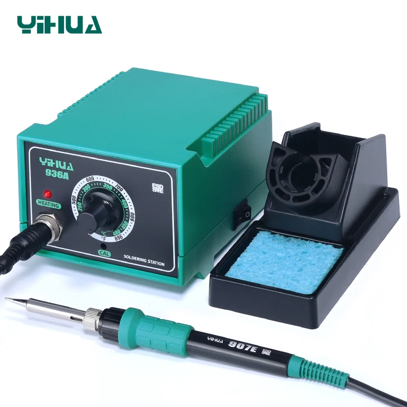 YIHUA 936A Mobile Phone IC Repairing Tools Large Power 60w Electric Soldering Iron Station