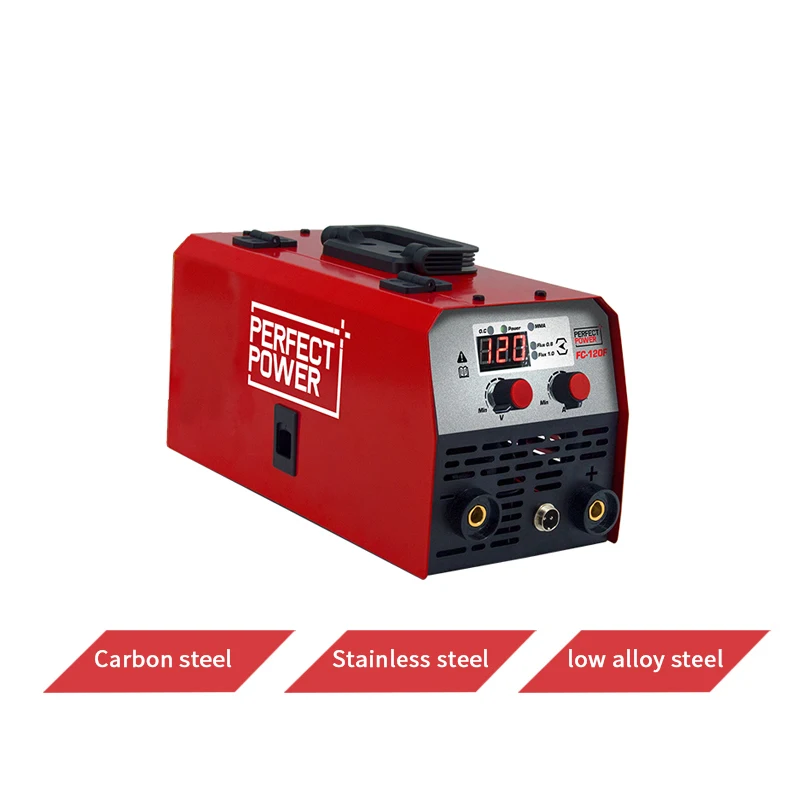 Portable 3-in-1 MIG Welder Gasless Flux-Cored Wire MMA Lift Tig Welder Mini Mig Welder
