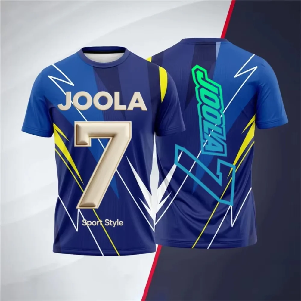 

JOOLA Men's Short Sleeve Round Neck Breathable Summer T-shirt Undercover Youth Top Large Loose 3D Printed Fashion Top