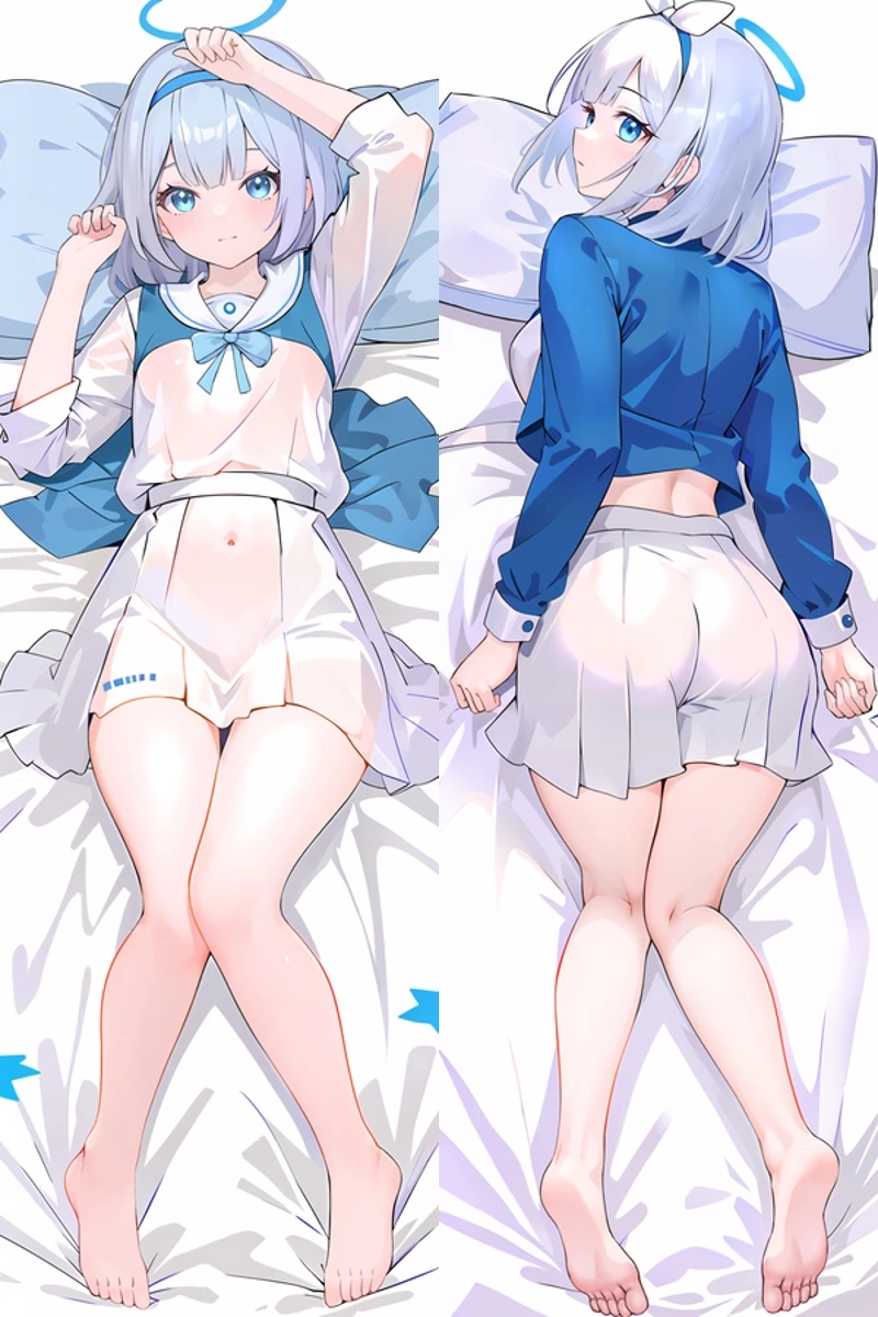 

Anime Cartoons Blue Archive Arona Cosplay Dakimakura Pillow Case Anime Hugging Body Prop