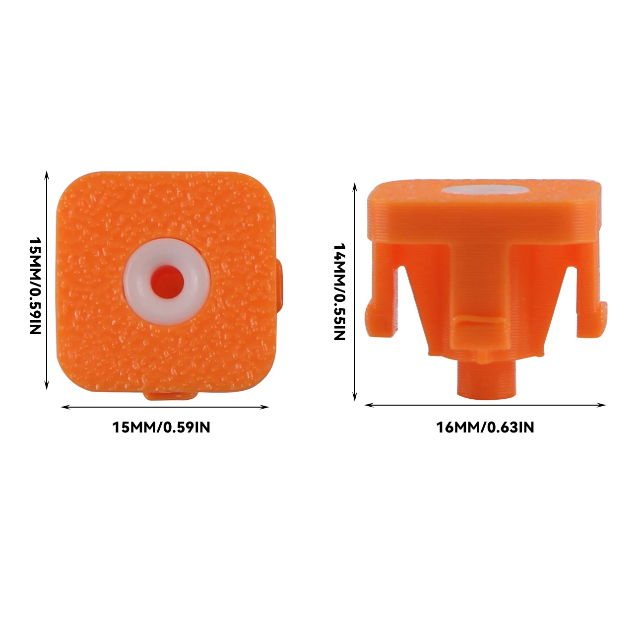 Toaiot مدخل حلقة حامي 4 قطعة AMS الحرس أجزاء طابعة ثلاثية الأبعاد متينة ل Anycubic Kobra 3 Combo/S1 Combo