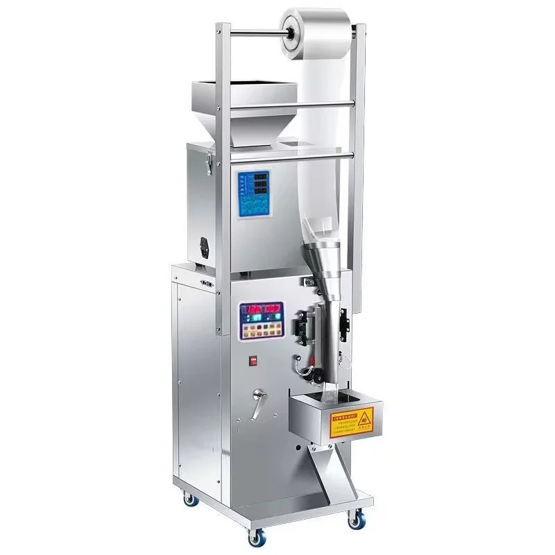 Vertical Form Fill Seal (VFFS) Packing Machine for Snack/Cereal/Seed Packaging
