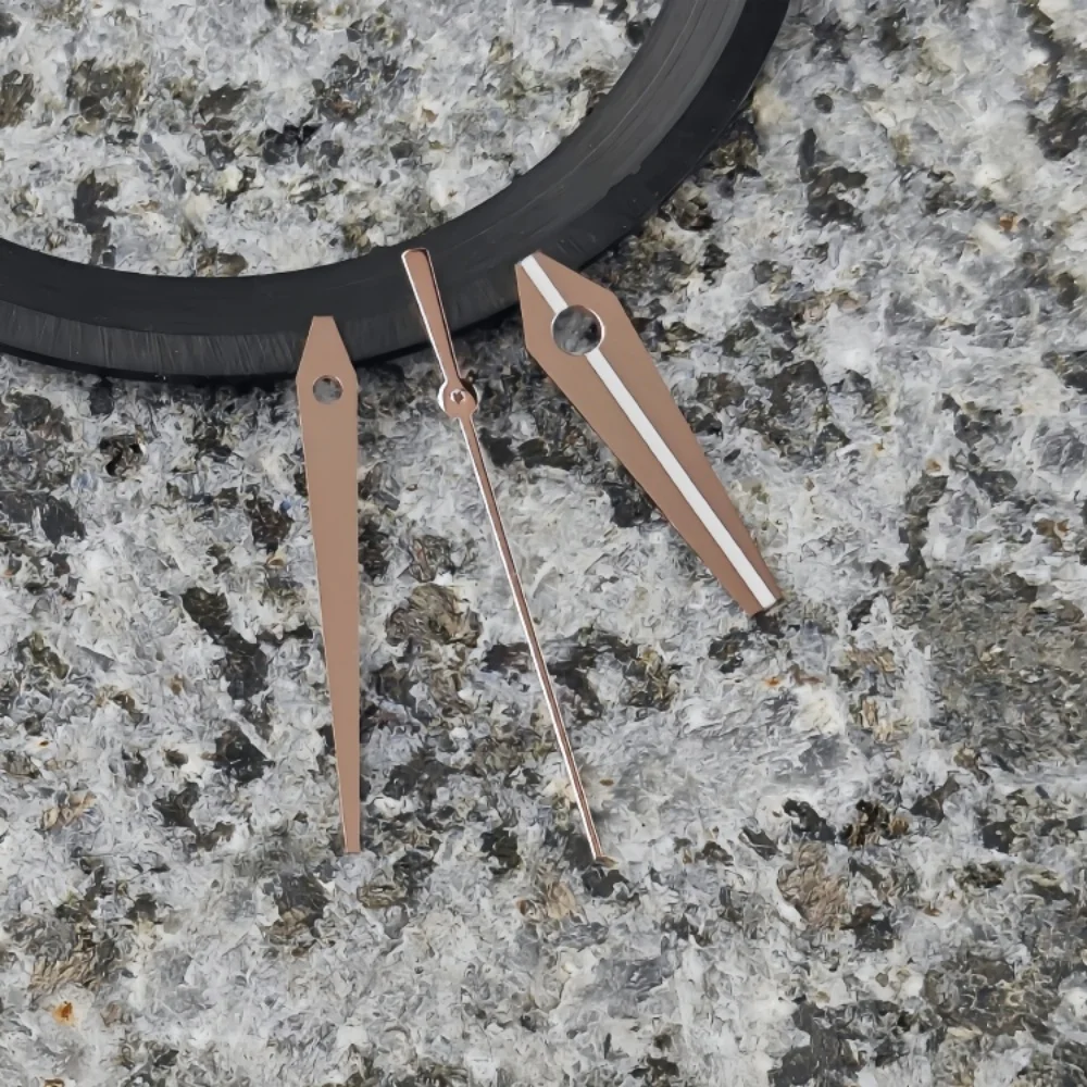 NH35 Pointer Flat Polished Pointer GS Pointer White Line Modifikasi NH36/NH34/NH38 Aksesori Jam Tangan Mekanis Ukuran 14Mm