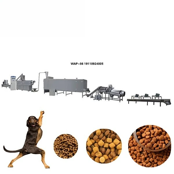 1 Ton Per Hour Dog Food Machine Complete Line