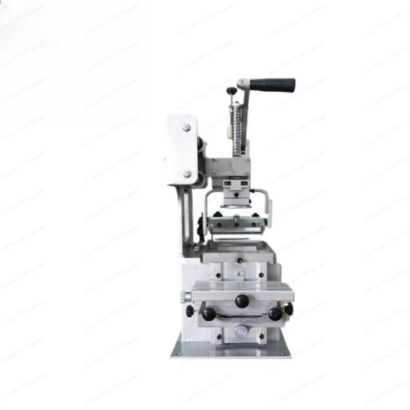 

Small precision manual pad printing machine, sealed oil cup design