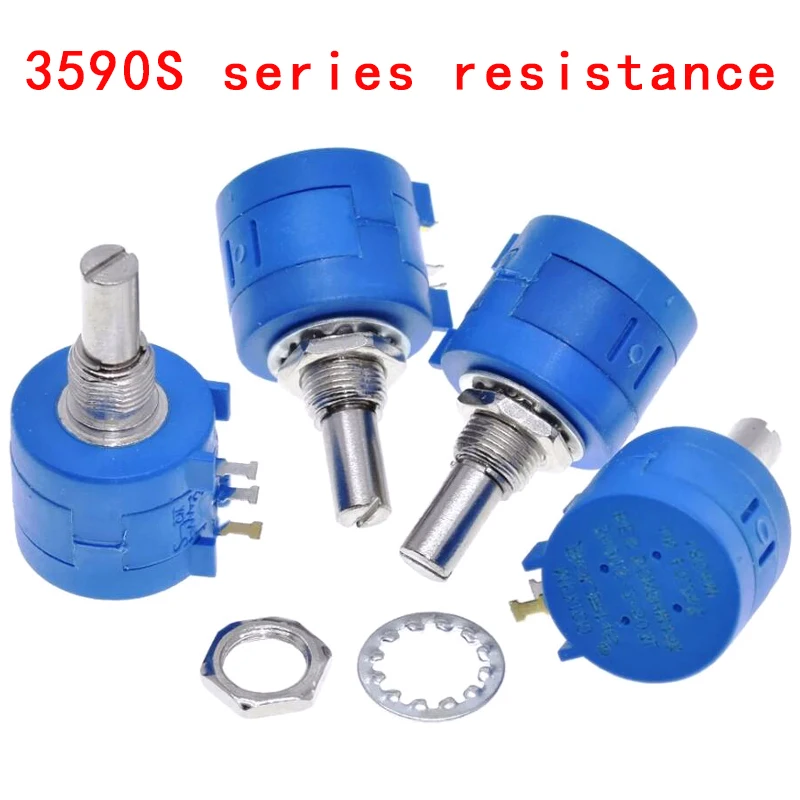 1PCS 3590S series resistance 1K 2K 5K 10K 20K 50K 100K ohm Potentiometer Adjustable Resistor 3590 102 202 502 103 3590S-2