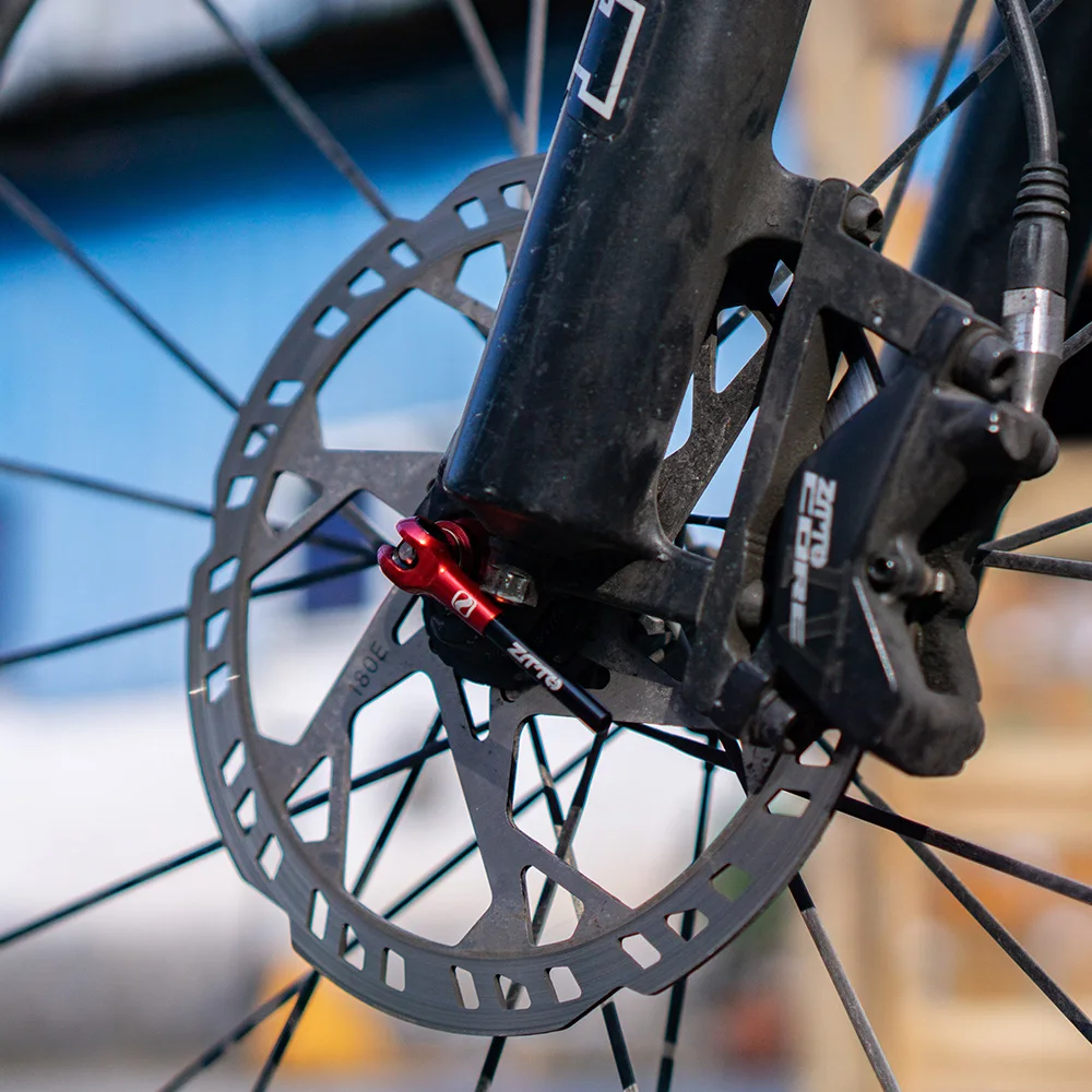 ZTTO Fahrrad MTB Rennrad Exzentrische QR Titanlegierung Spieße Ultraleicht 9 mm 5 mm Schnellspanner 100 135 Nabe Leichte Achse – Detail 1