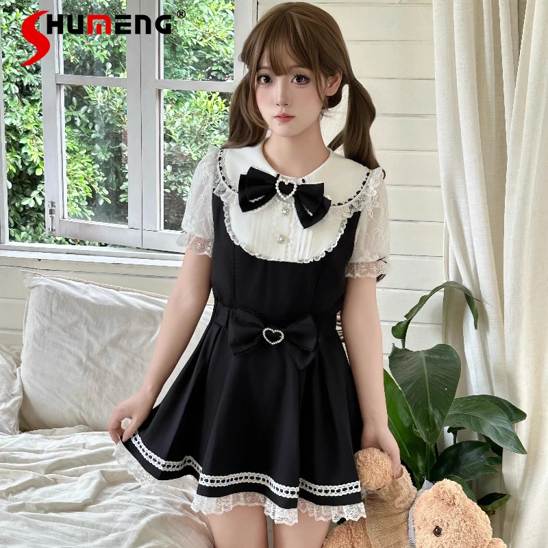 

Original Rojita Design Lace Mass Production Type Bownot Vestidos Japanese Lolita Dress Cute Sweet Style Women's Y2k SC Dresses