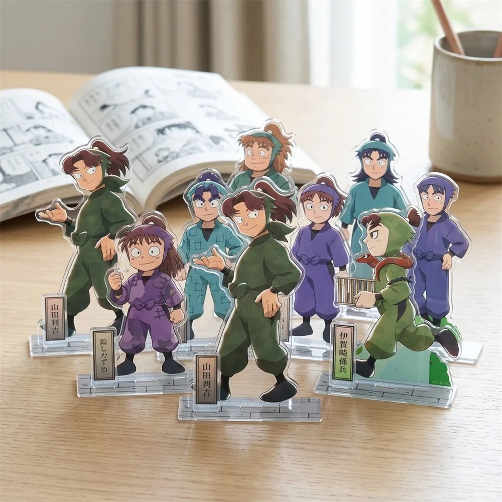 15CM Anime Nintama Rantaro Acrylic Keychain Cosplay Characters Ornament Accessories Goods Collection Christmas Gifts