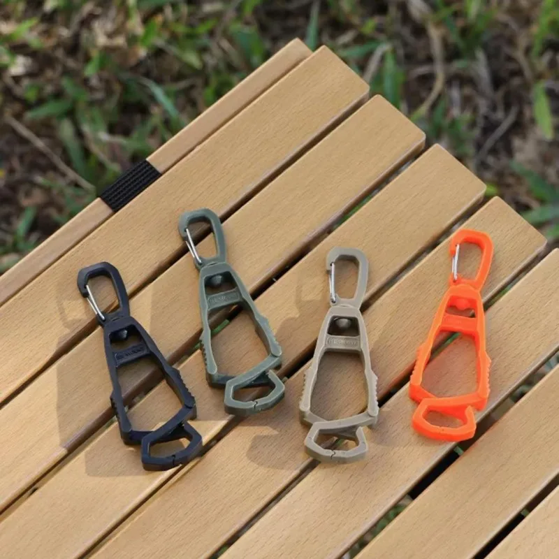 1pcs Outdoor Glove Clip Multifunctional Hook Plastic Clip Portable Glove Anti Loss Clips Outdoor Camping Tools