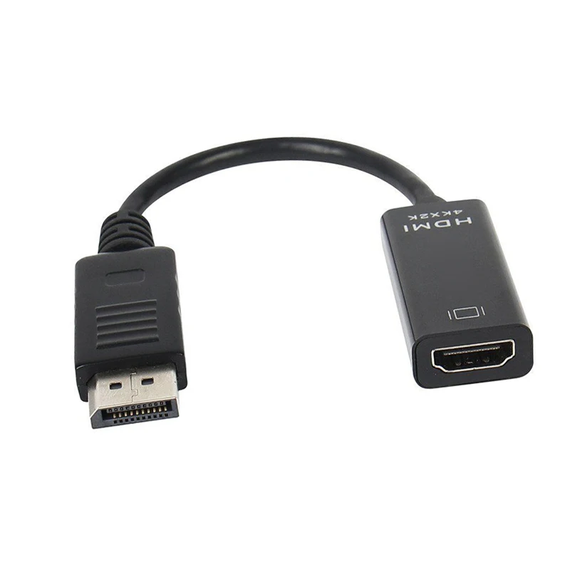 DP to HDMI-compatible 4K UHD Cable Adapter Male To Female For HP/DELL Laptop PC Display Port to 1080P HDTV Video Cord Converter