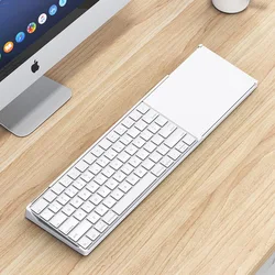2 in 1 Tray Palm Rest Stand For Apple Magic Keyboard id 2 3 4 A3203 A2449 A2450 Magic Trackpad 2 3 Wrist Support Pad Dock Holder