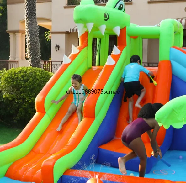 Jungle inflatable bouncer bounce house, bouncy castle