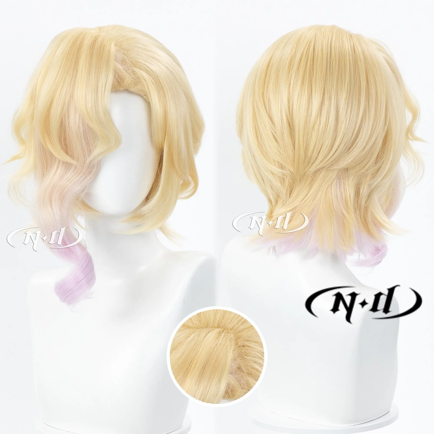

Парик ND Brand Gazelle Short Hair Zootropolis для косплея, парик-накладка для Comic-con, костюмированных вечеринок и Хэллоуина