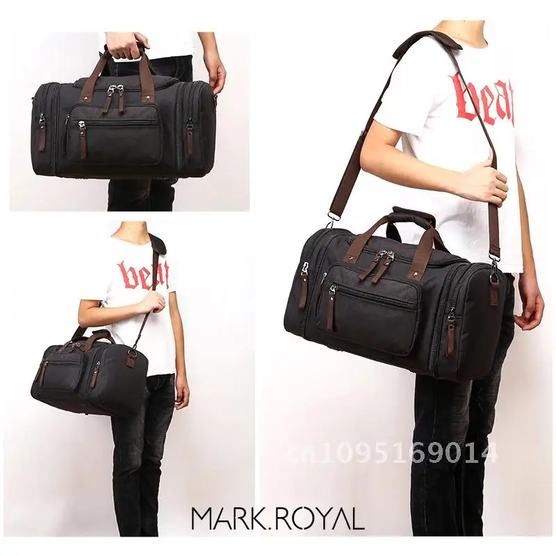 

MARKROYAL Soft Waterproof Men Travel Bags Capacity On Large Women Duffle For Weekend Bags Bag Carry Water-repellent Luggage Hand