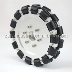 High-load 6-inch dual aluminum 152mm omnidirectional wheels