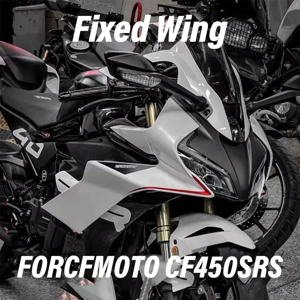 

New For CFMOTO CF450SR 450SR SR450 450 SR Motorcycle Parts Side Downforce Naked Spoilers Fixed Winglet Fairing Wings Deflectors