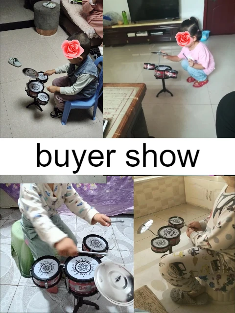 キッズジャズドラムおもちゃセットジュニアドラムドラムミニシミュレーションパーカッション楽器知恵キットおもちゃ子供のためのギフト