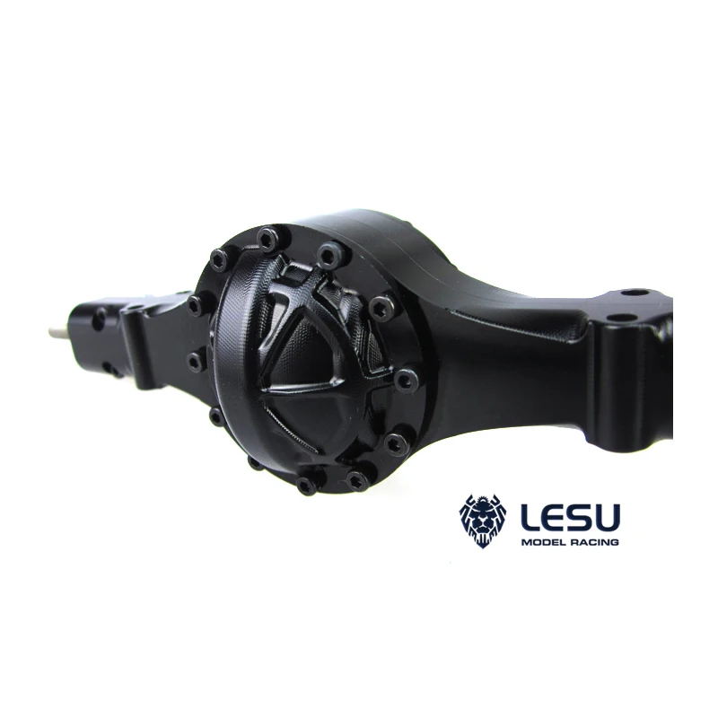 LESU Q9023 Metal Rear Axle for 1/14 Tamiya RC Tractor Truck Model Remote Control DIY Vehicle Upgrade Parts