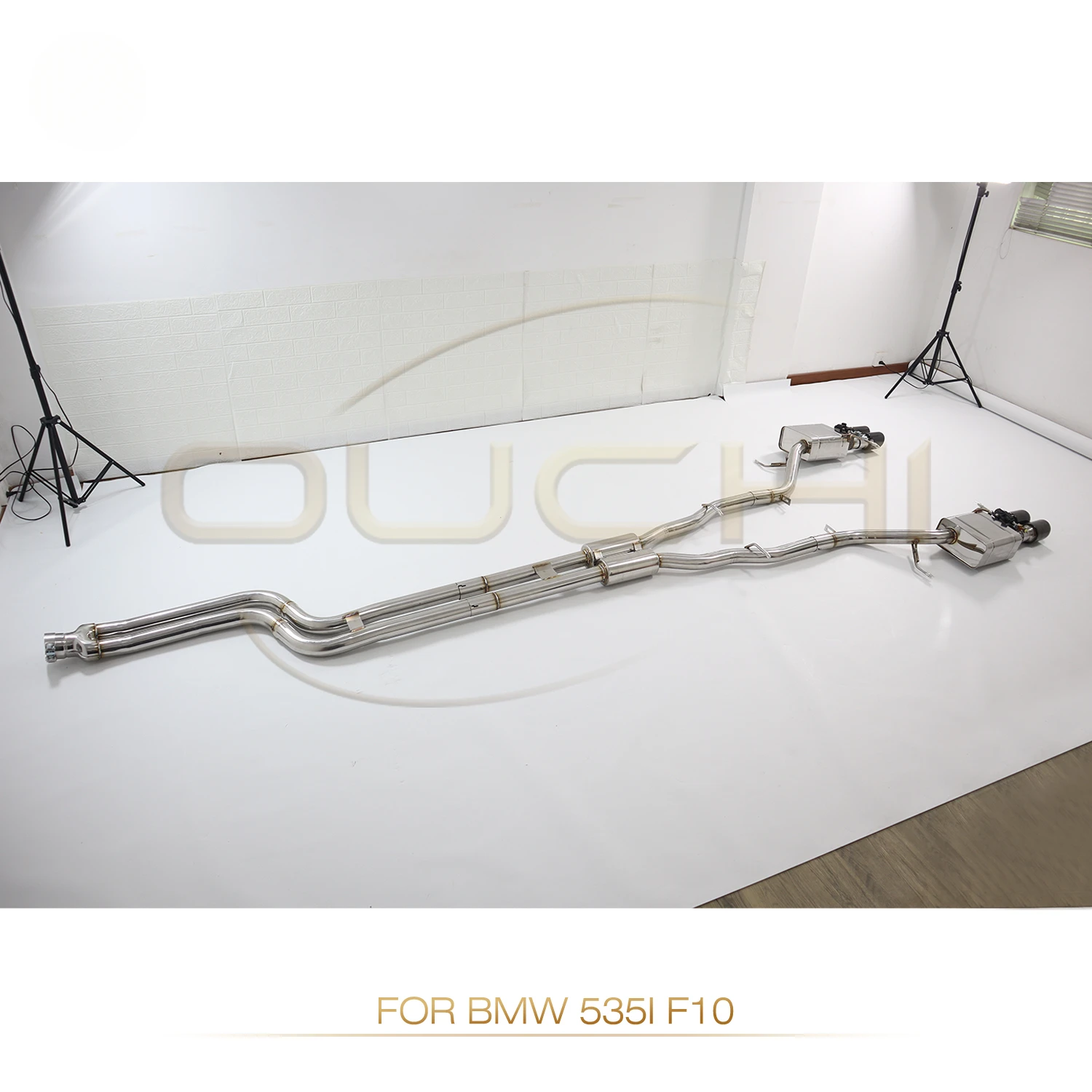 Ouchi Stainless Steel Catback Exhaust Pipe for BMW 5 Series 535I F10 Exhaust System Muffler Bluetooth Valve Factory Direct Sales