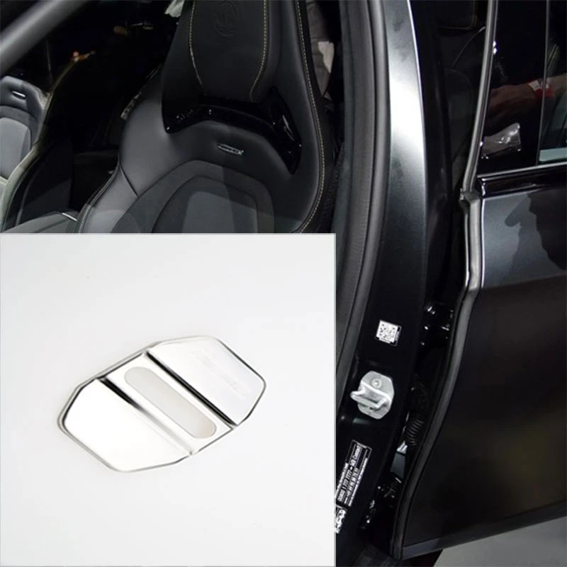 4pcs/set Car Door Lock Cover Protect Buckle Cover Rust for BMW X1 X3 X4 X5 X6 E46 E90 E60 F10 E39 F30 E36 F20 E87 E70 E91 E30