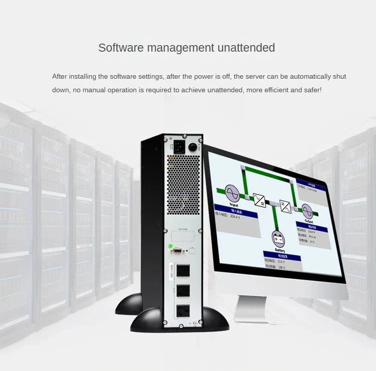 Shanker UPS uninterruptible power supply Rack SR1K Built-in battery 1000VA The server in the equipment room is available