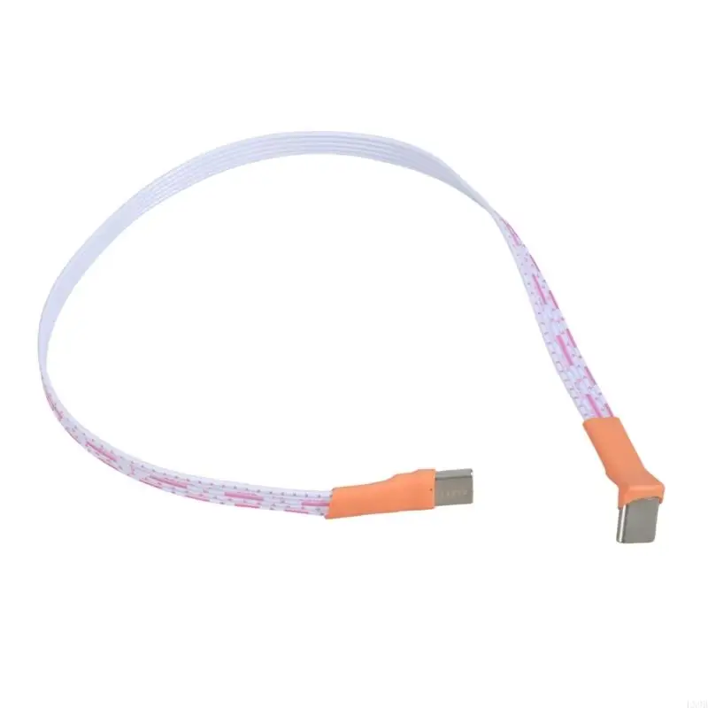  FPC Type C 90° Angled Data Transfer Cable for Tablets Laptop Smartphones Cameras
