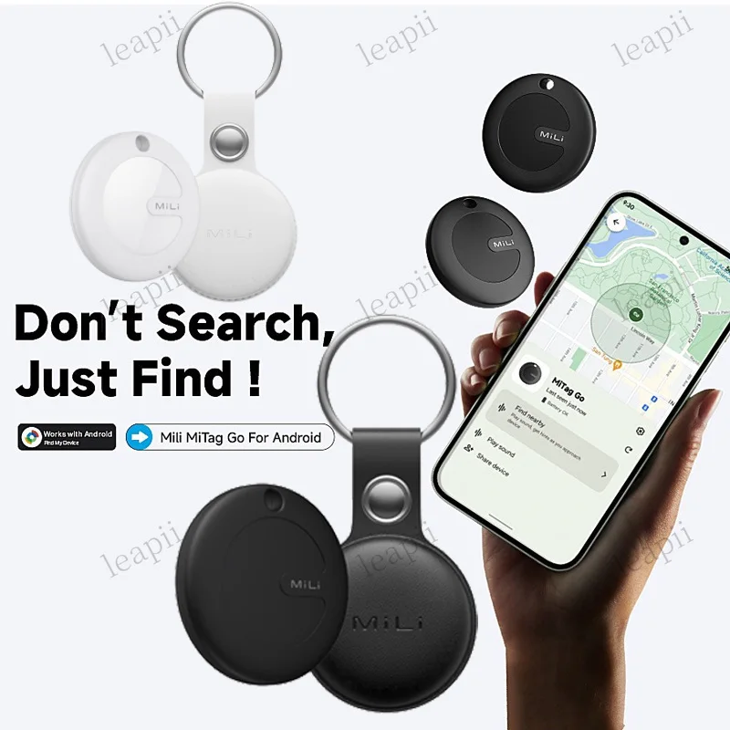 Mitag Smart Tracker Tag for Android,Item Locator Works with Google Find Hub App,Tracking Device for Keys,Bags,Wallets,Luggage