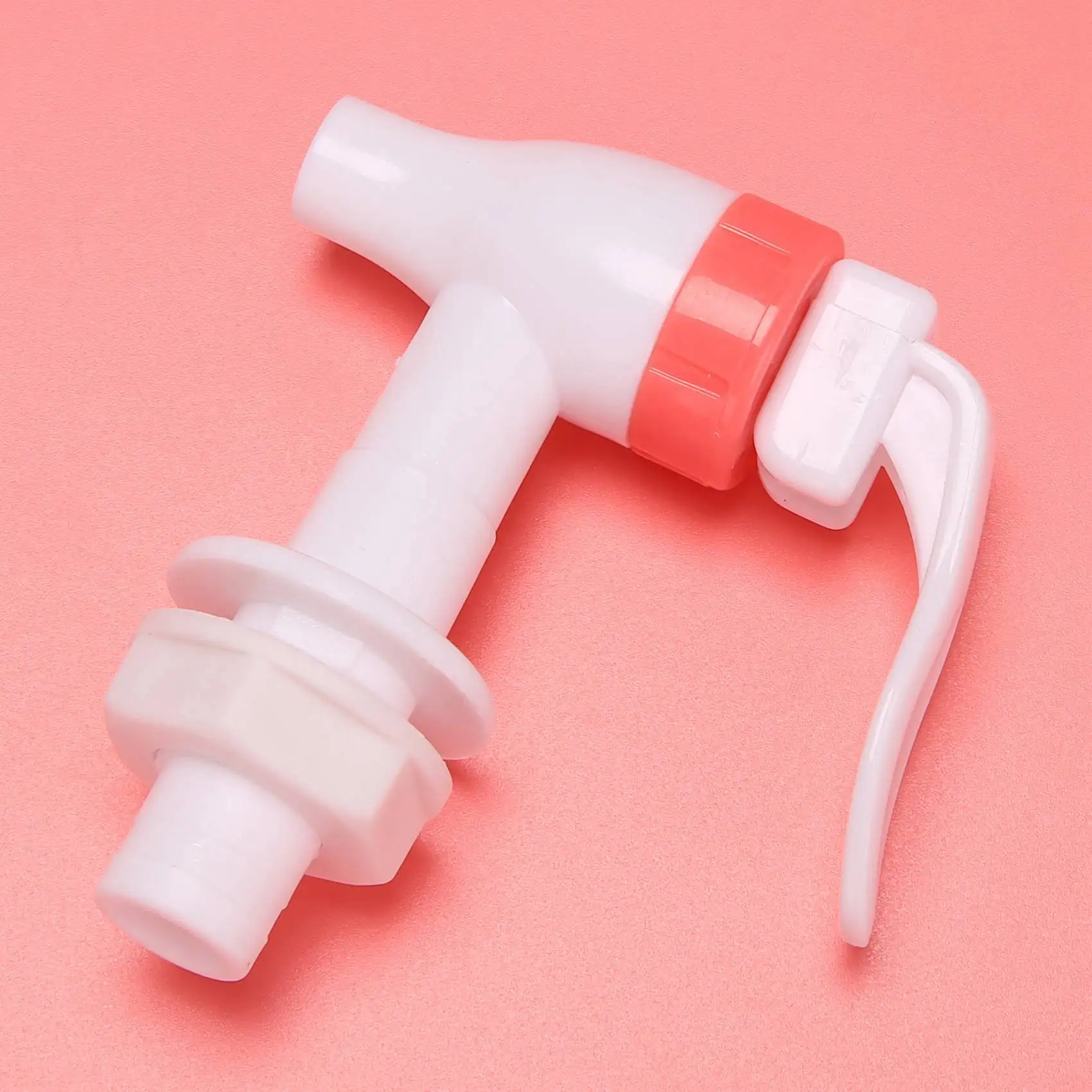 【Must-Haves】2X запасные части для крана, пластиковый кран, сливной кран, диспенсер, белый, розовый
